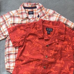 New cond. collared button up shirts sz 3T